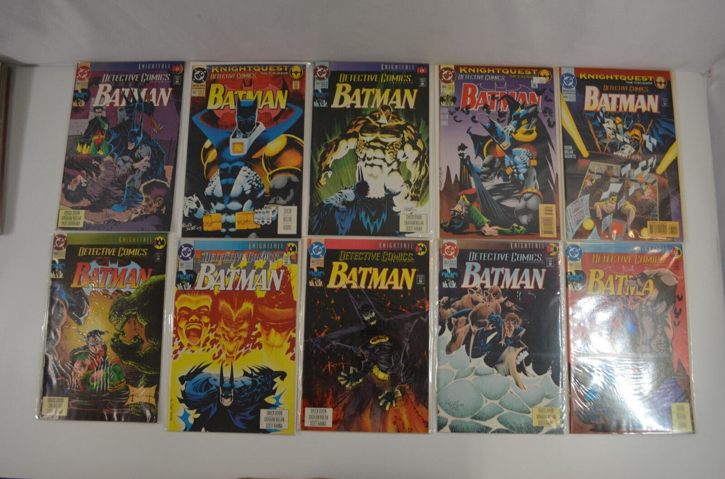 Batman Detective Comics #640-844 Incomplete Run w some Annuals DC Lot of 78 VF