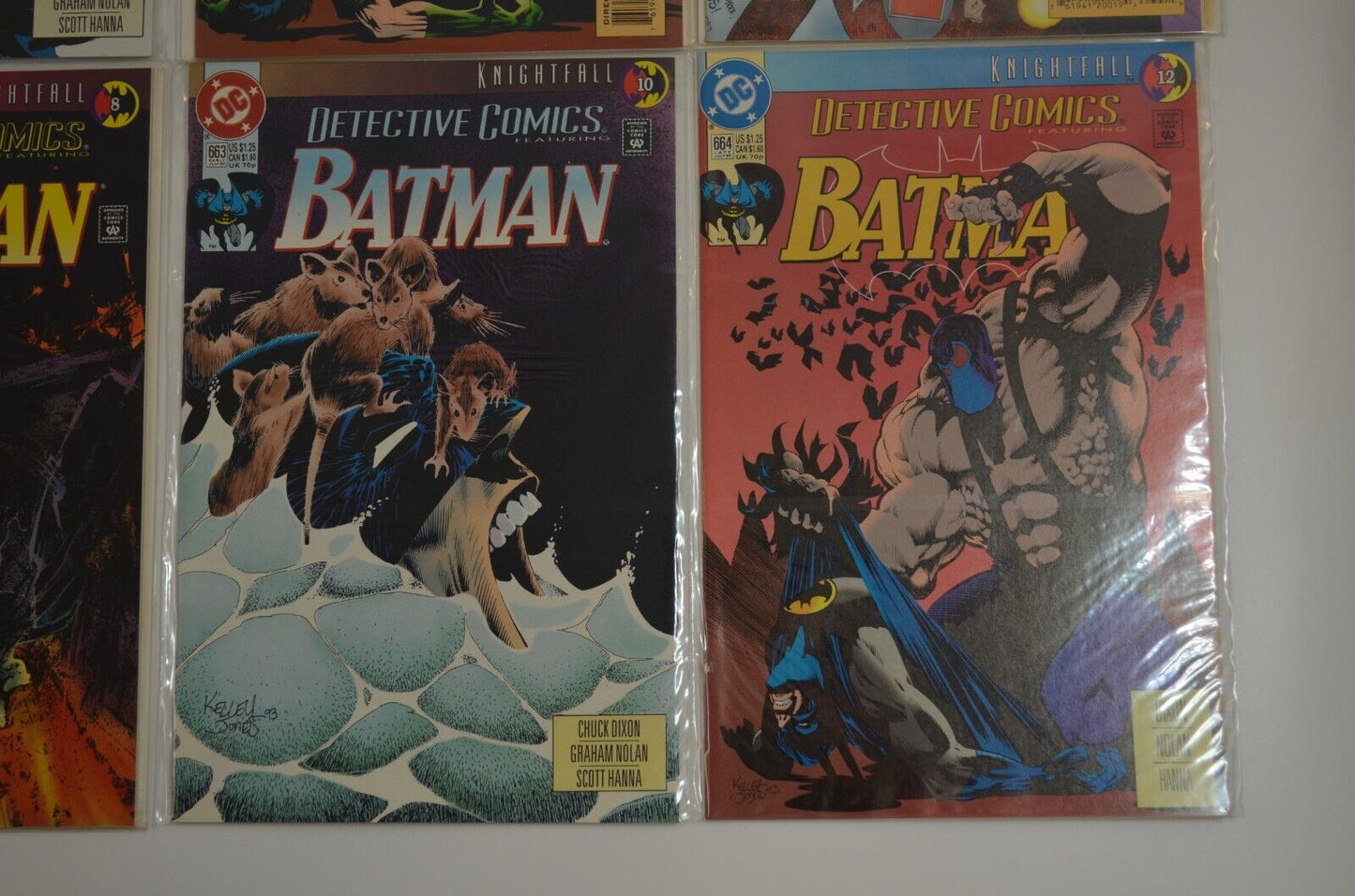 Batman Detective Comics #640-844 Incomplete Run w some Annuals DC Lot of 78 VF