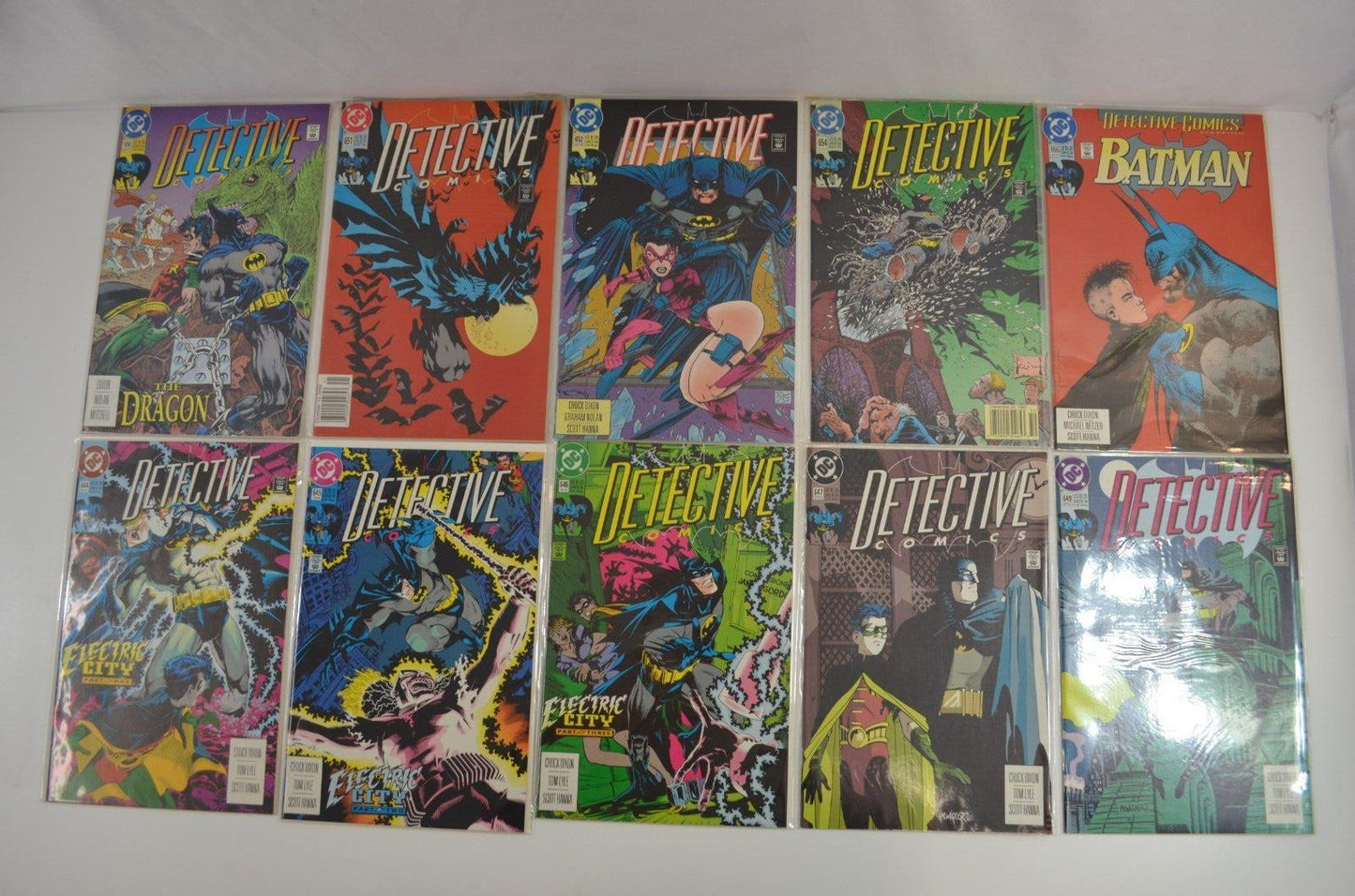 Batman Detective Comics #640-844 Incomplete Run w some Annuals DC Lot of 78 VF