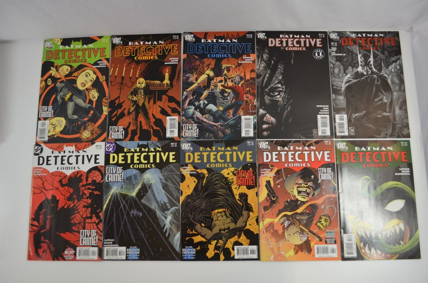 Batman Detective Comics #640-844 Incomplete Run w some Annuals DC Lot of 78 VF