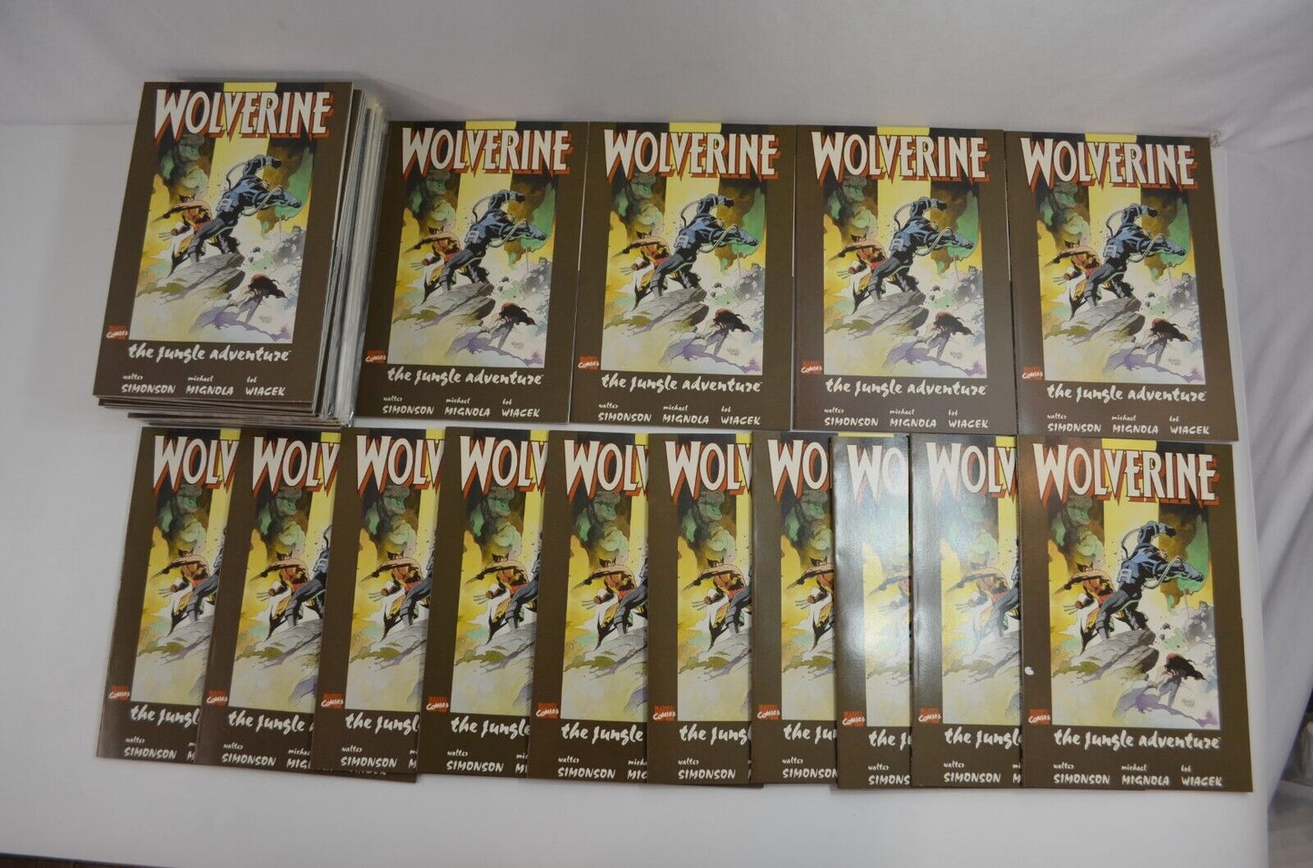 Wolverine Saga #1 2 3 4 & Jungle Adventure Marvel Comic LOT of 40 Multiples