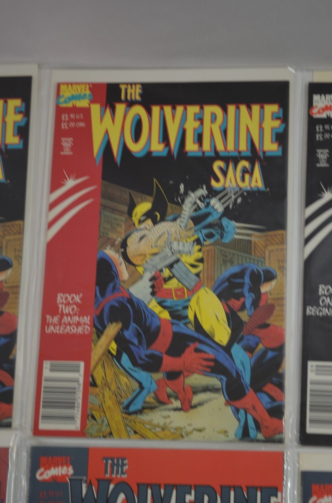 Wolverine Saga #1 2 3 4 & Jungle Adventure Marvel Comic LOT of 40 Multiples