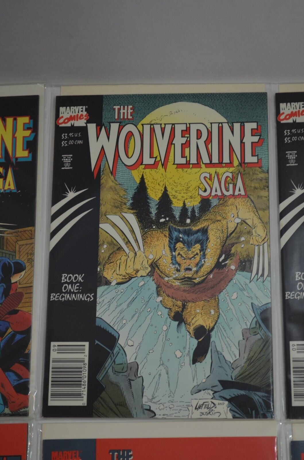 Wolverine Saga #1 2 3 4 & Jungle Adventure Marvel Comic LOT of 40 Multiples