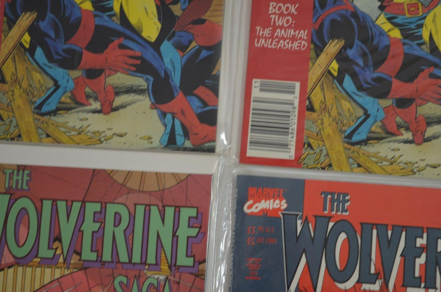 Wolverine Saga #1 2 3 4 & Jungle Adventure Marvel Comic LOT of 40 Multiples