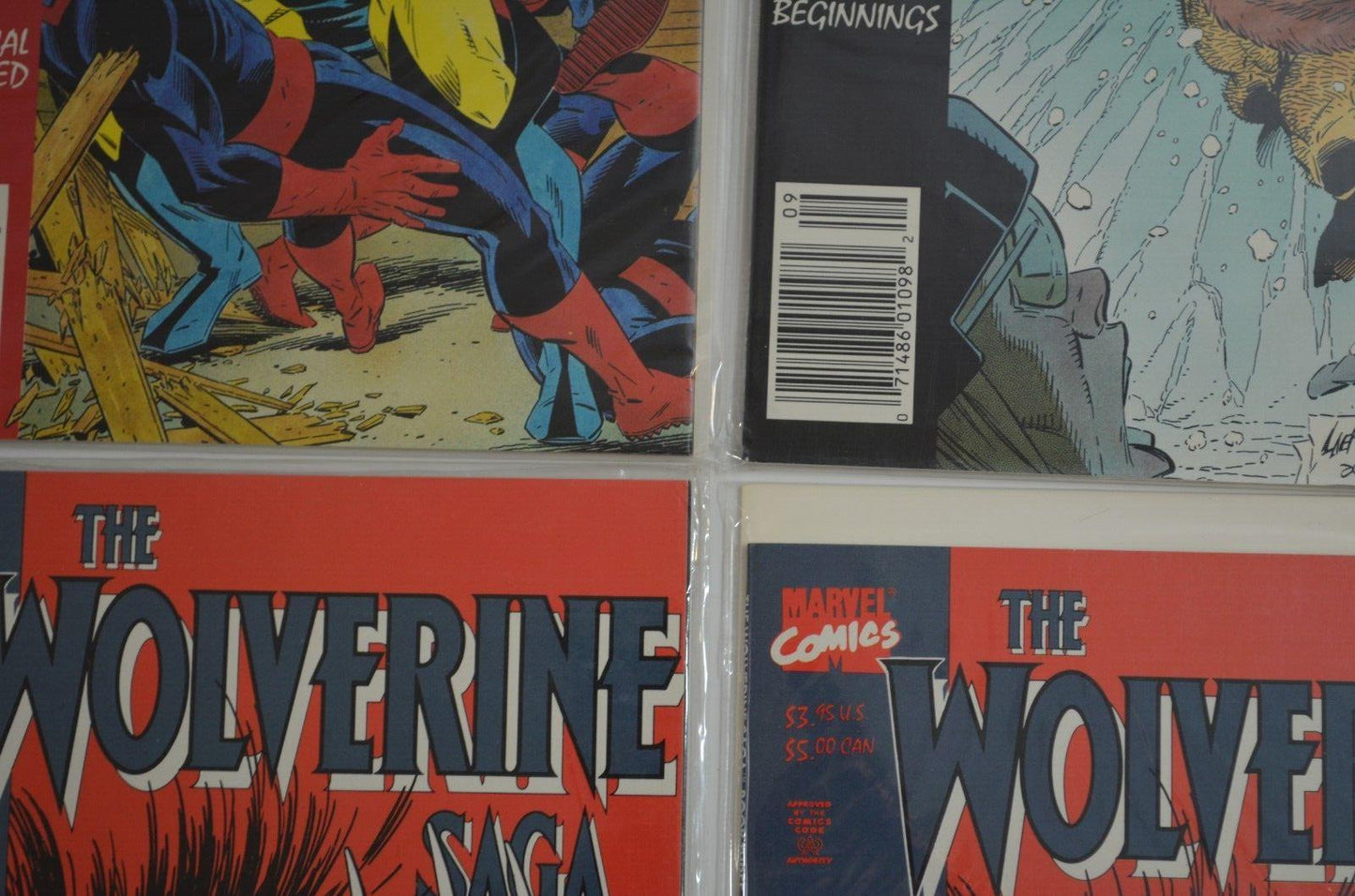 Wolverine Saga #1 2 3 4 & Jungle Adventure Marvel Comic LOT of 40 Multiples