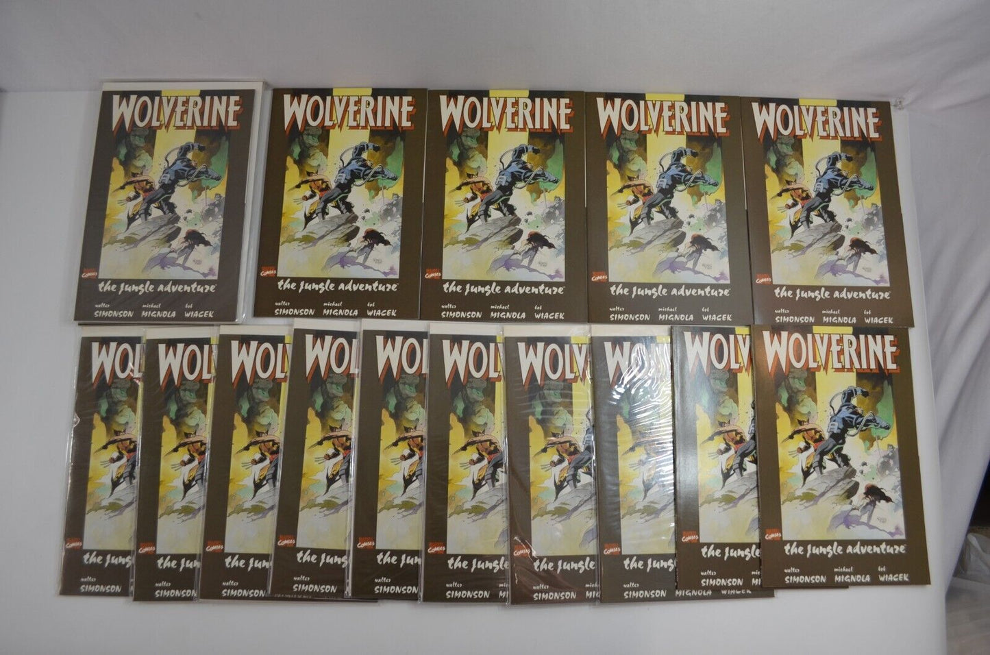 Wolverine Saga #1 2 3 4 & Jungle Adventure Marvel Comic LOT of 40 Multiples