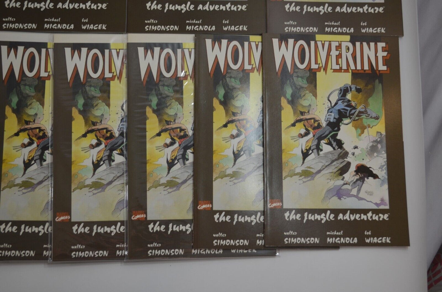 Wolverine Saga #1 2 3 4 & Jungle Adventure Marvel Comic LOT of 40 Multiples