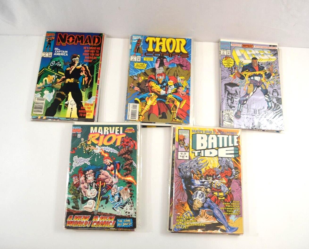 Marvel #1 Comic Book Lot of 36 1990s Deadpool Stryfes X-Force Dracula Infinity