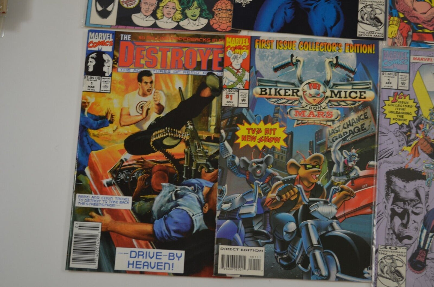 Marvel #1 Comic Book Lot of 36 1990s Deadpool Stryfes X-Force Dracula Infinity