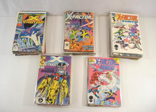 X-Factor #1-5 23-34 60-101 + Annuals Incomplete Comic LOT Run of 96 NM-