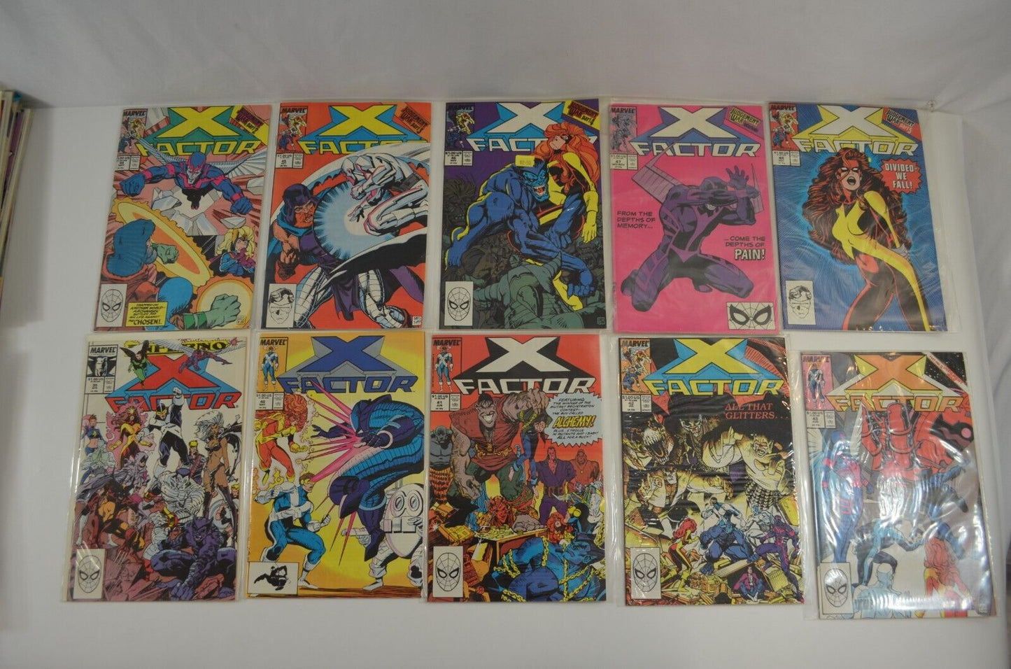 X-Factor #1-5 23-34 60-101 + Annuals Incomplete Comic LOT Run of 96 NM-