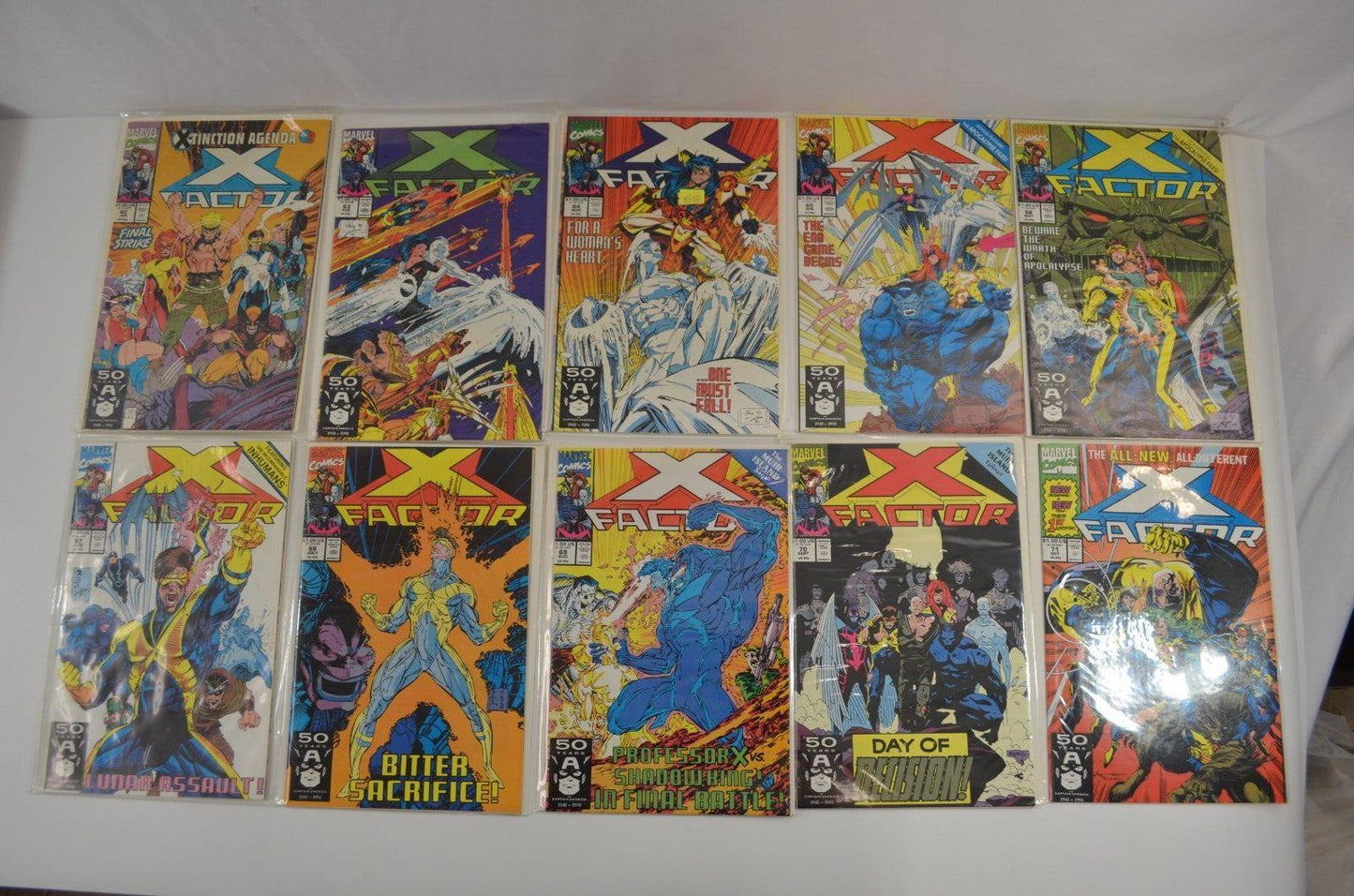 X-Factor #1-5 23-34 60-101 + Annuals Incomplete Comic LOT Run of 96 NM-