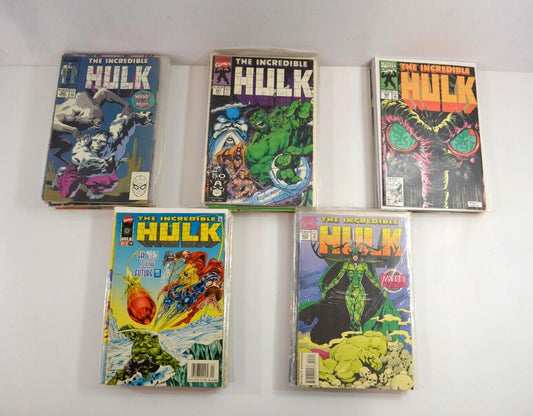 Incredible Hulk #335-454 Incomplete Run Marvel Comic LOT Mostly VF