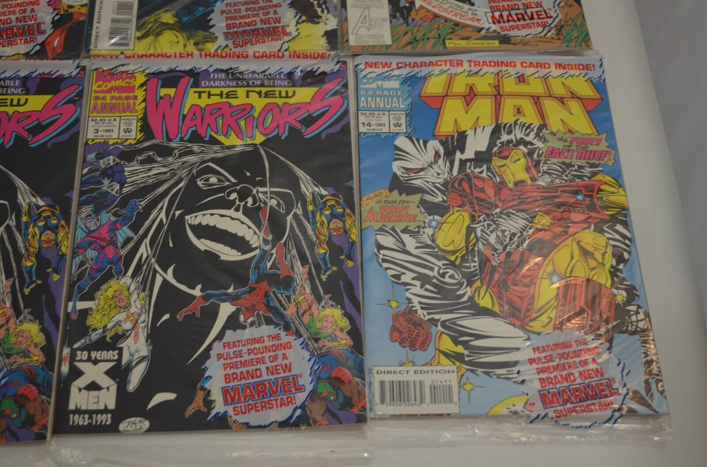 Marvel Annuals Polybag Comic LOT x41 Iron Man Avengers Xmen X-Factor Spiderman