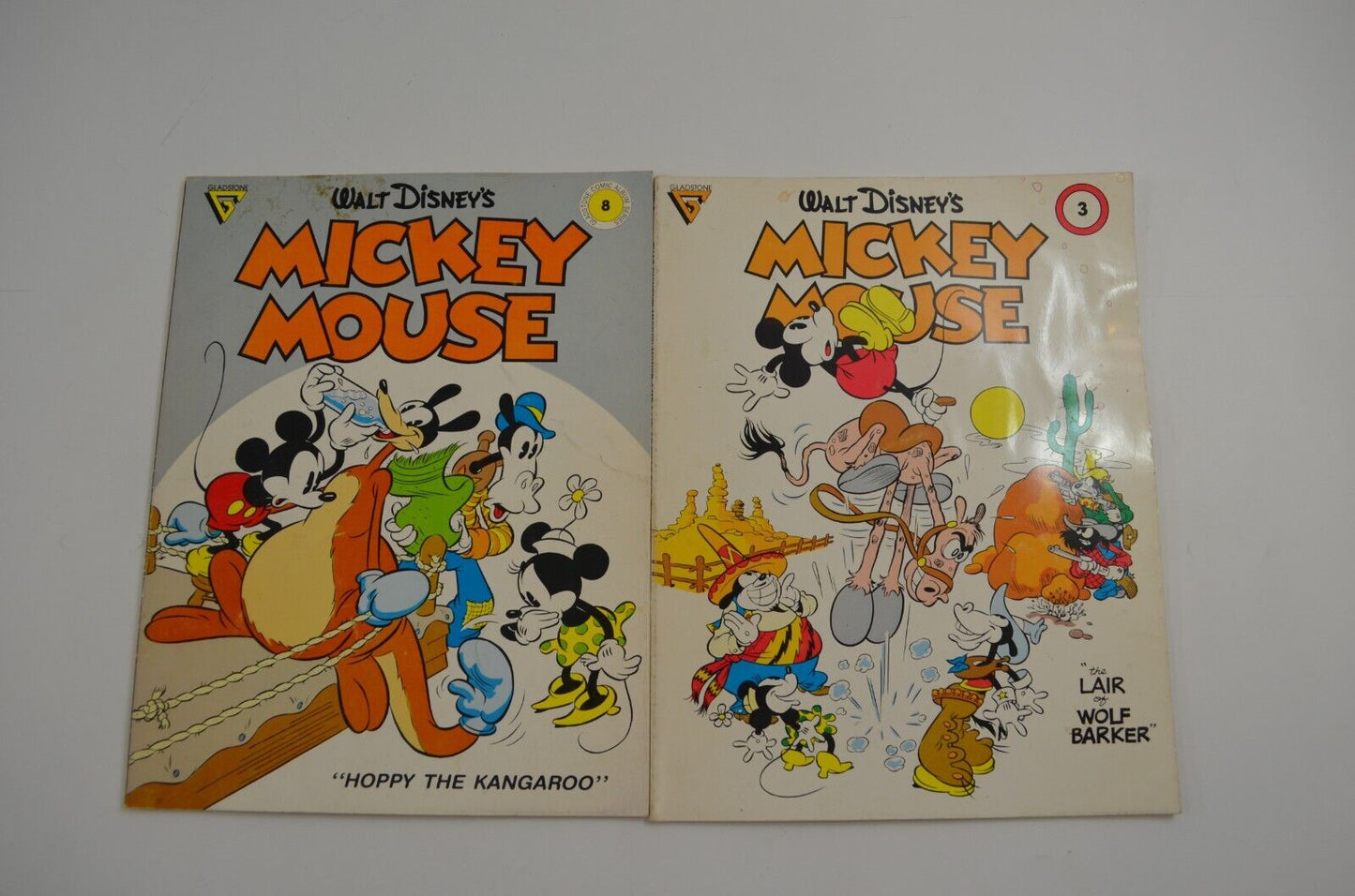 Gladstone Walt Disney Comic Albums 3 8 12 15 17 18 22 Mickey Mouse Donald Duck