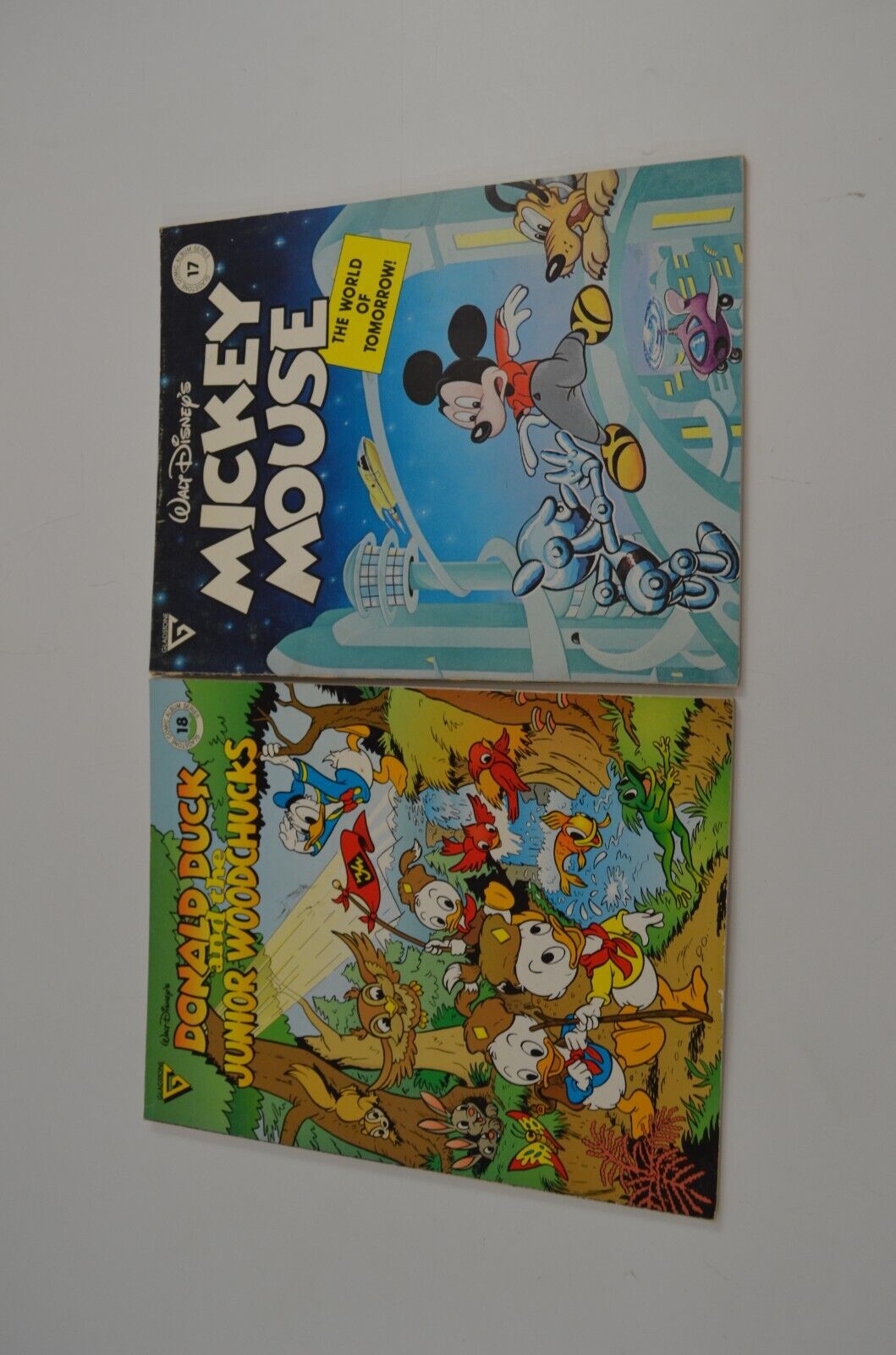 Gladstone Walt Disney Comic Albums 3 8 12 15 17 18 22 Mickey Mouse Donald Duck