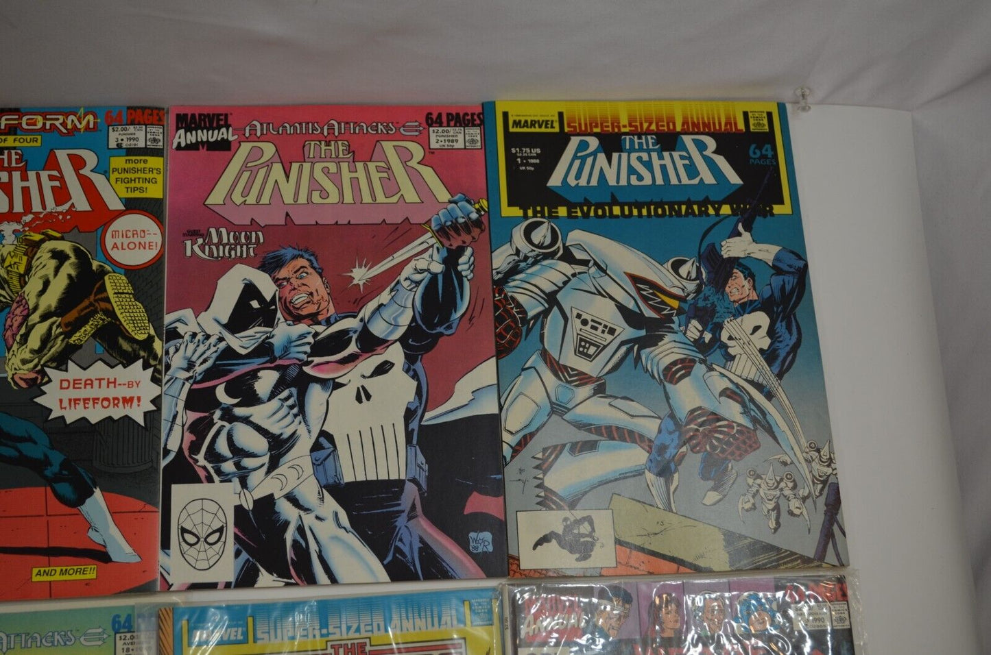 1990s Marvel Annuals Lot of 32 Comic Books Iron Man Punisher Avengers Daredevil