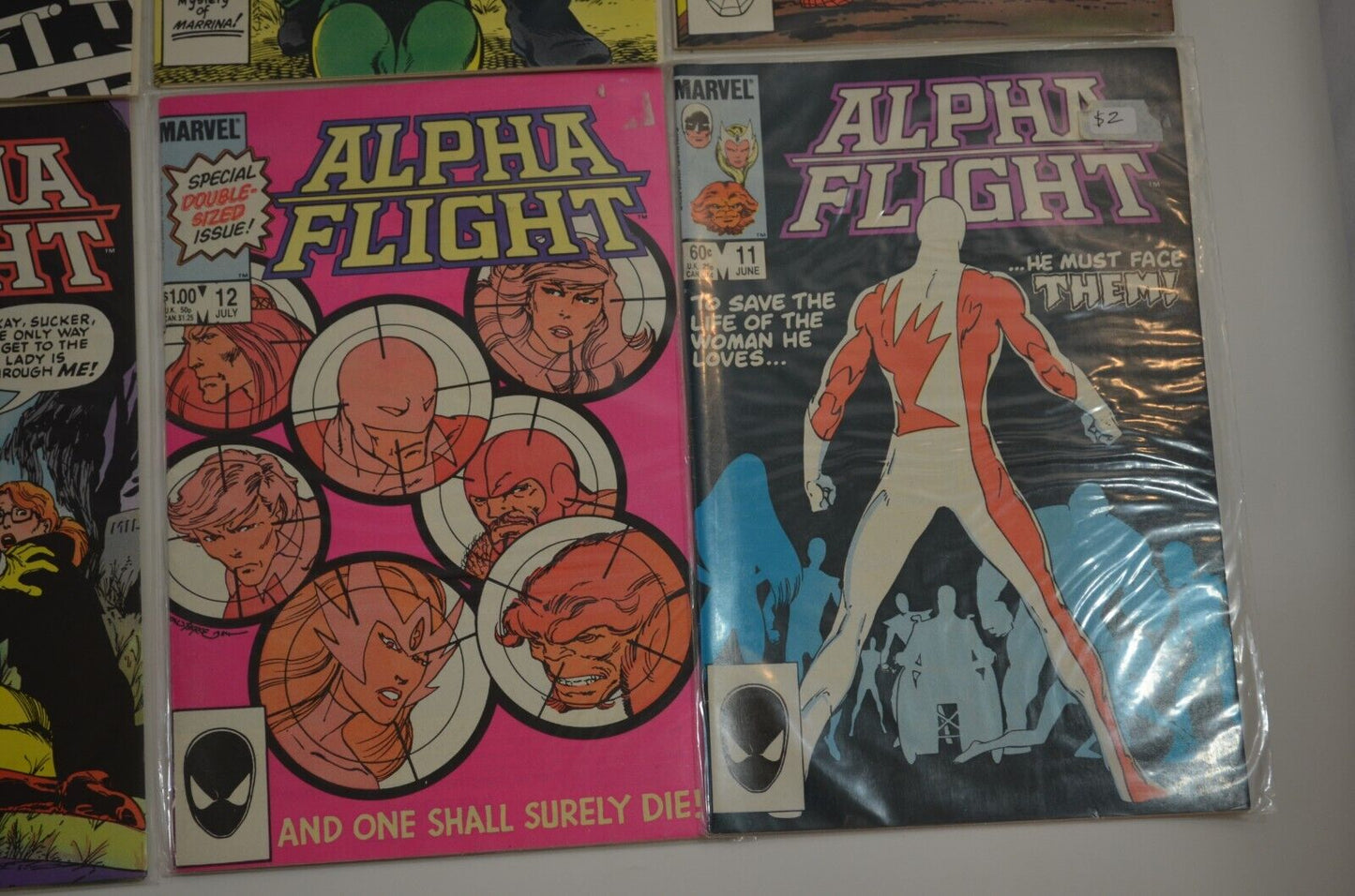 Alpha Flight #1-124 LOT Incomplete Run Annual Special #1 Marvel Comics VF to NM-