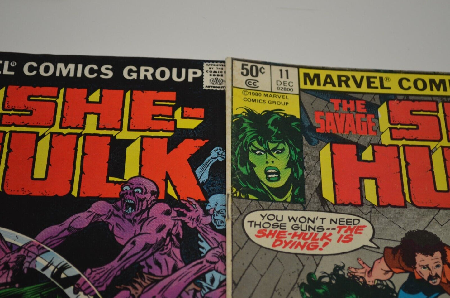 Savage She-Hulk #3 7 11 12 14 Marvel 1980 Bronze Age Comic Lot FN