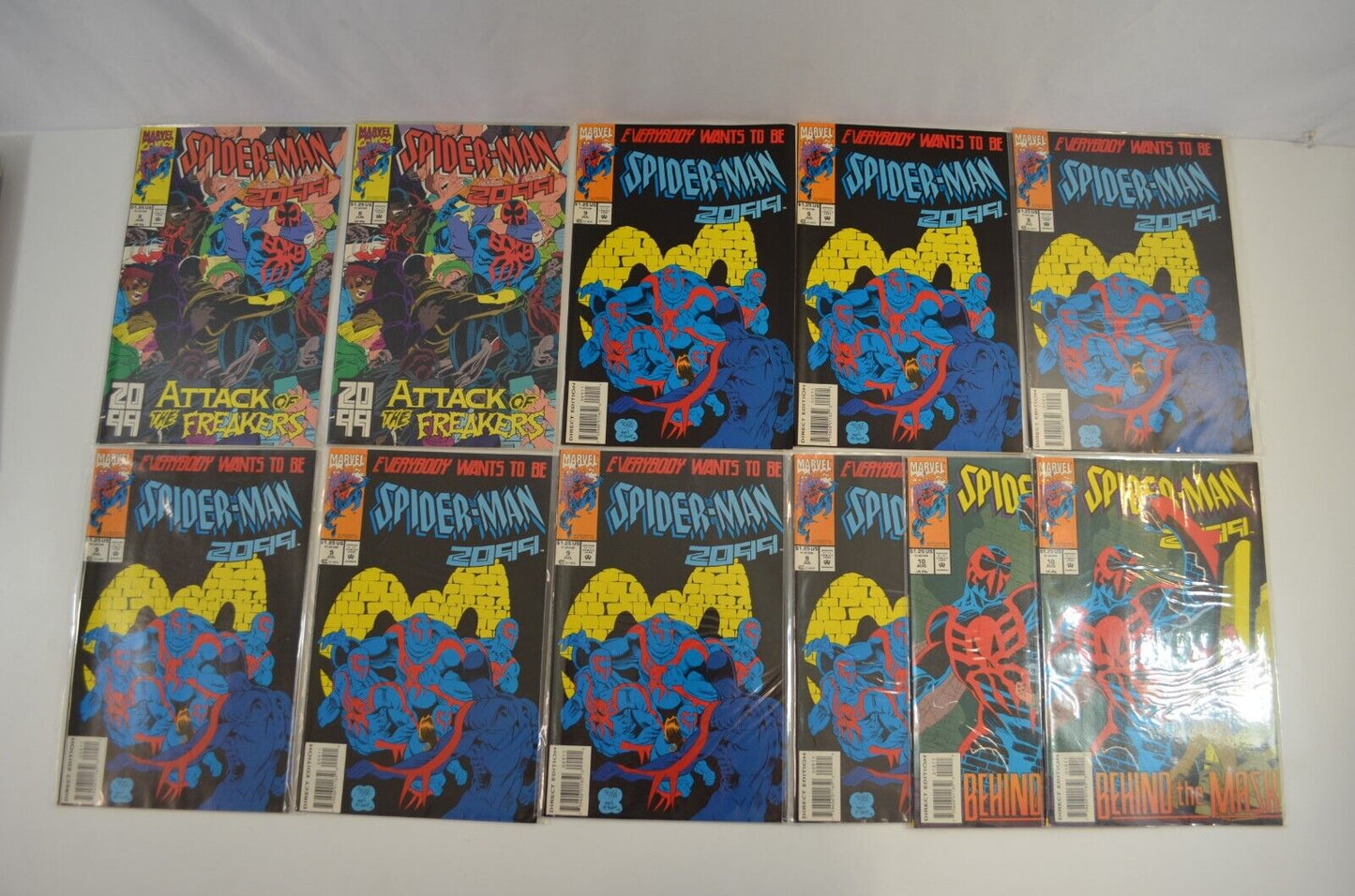 Doom 2099 Spider-Man 2099 #1-9 +Multiple Copies Marvel Comics LOT of 94 VF - NM