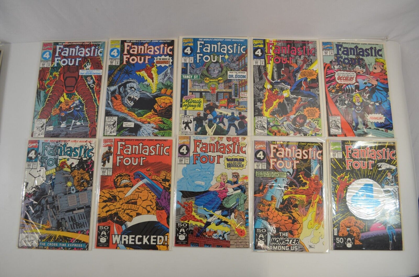 Fantastic Four #337 340-344 346-370 371 400-416 +more Marvel Comic LOT VF to NM-