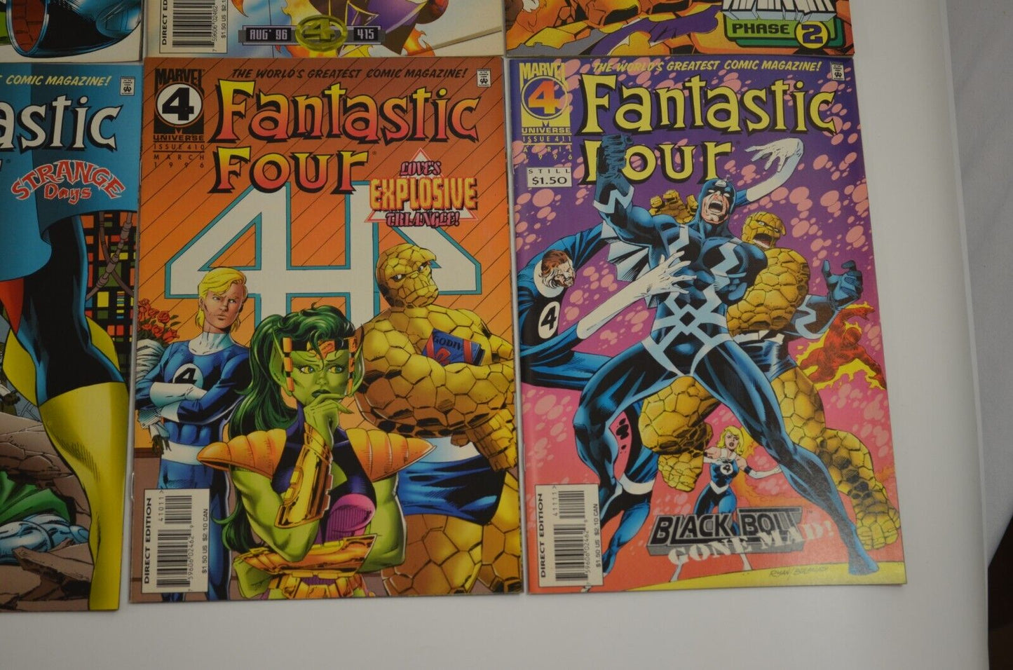 Fantastic Four #337 340-344 346-370 371 400-416 +more Marvel Comic LOT VF to NM-