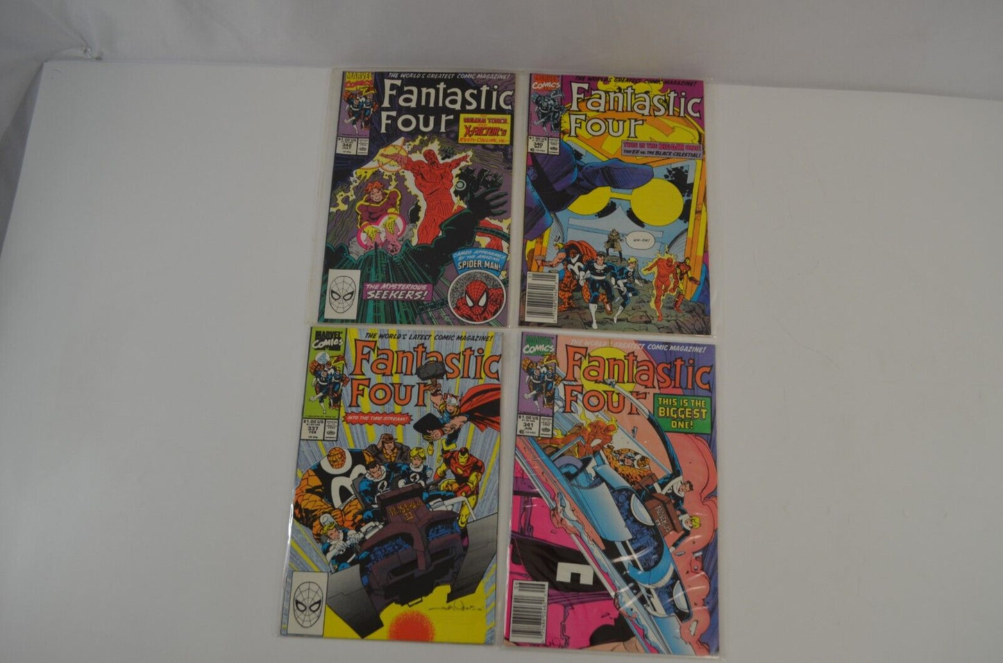 Fantastic Four #337 340-344 346-370 371 400-416 +more Marvel Comic LOT VF to NM-