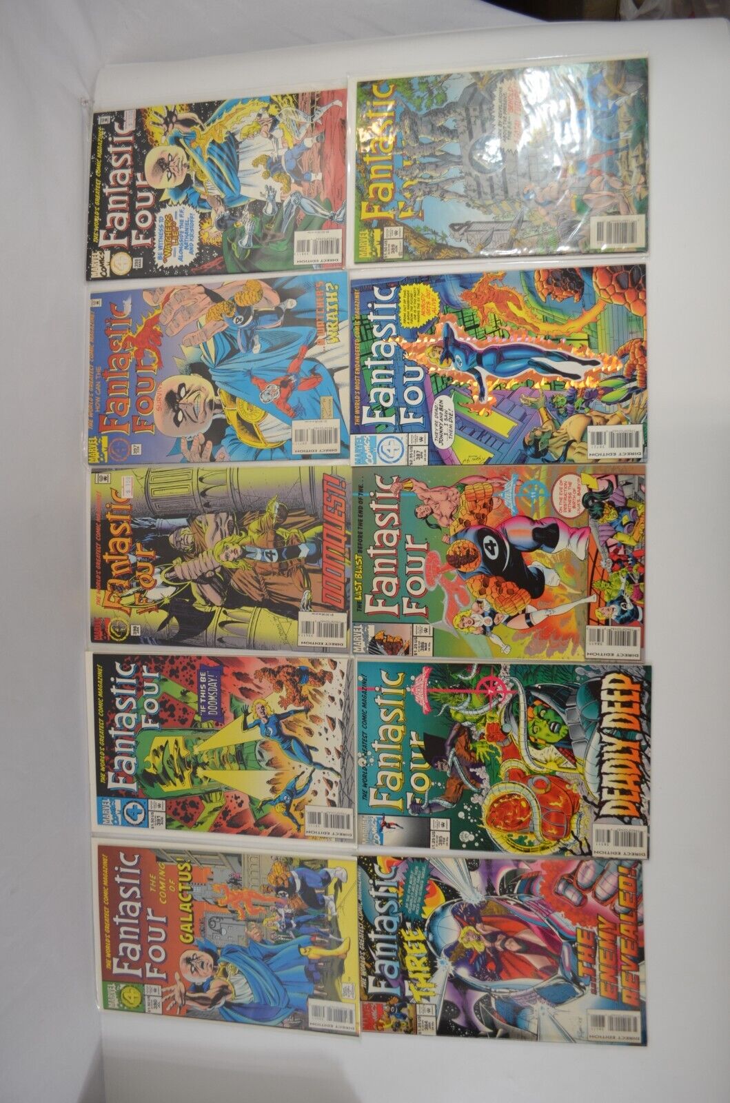 Fantastic Four #337 340-344 346-370 371 400-416 +more Marvel Comic LOT VF to NM-