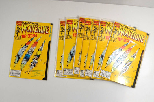 Code Name Wolverine #50 January 1992 Comic LOT of 8 NM- 9.2