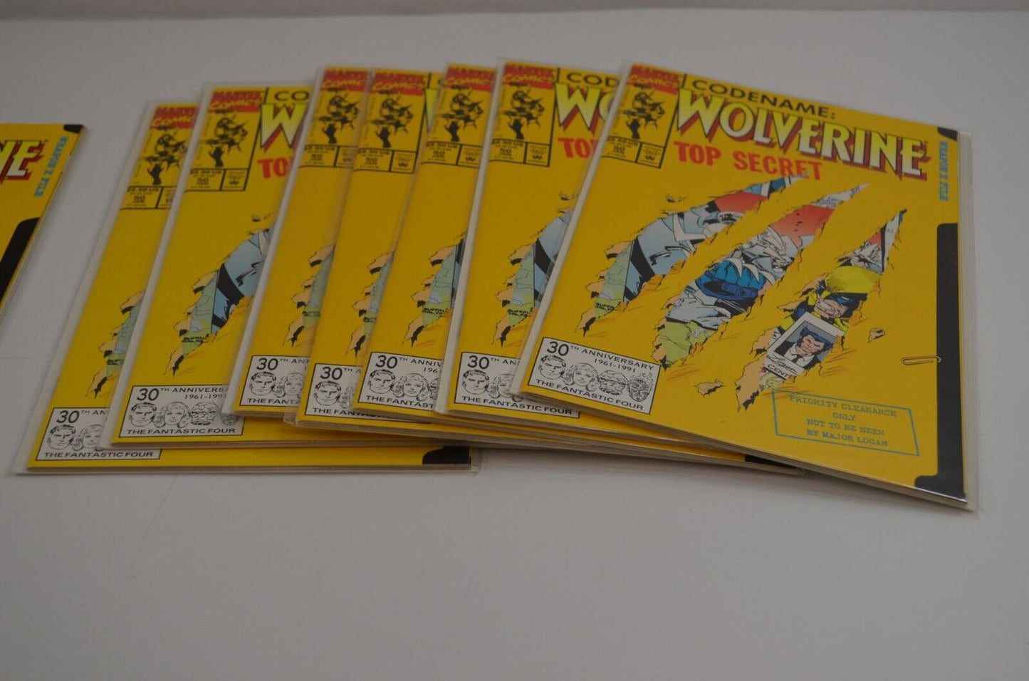 Code Name Wolverine #50 January 1992 Comic LOT of 8 NM- 9.2