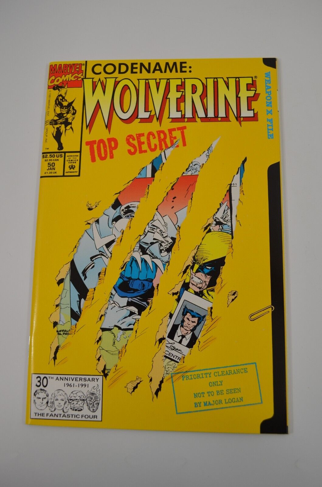 Code Name Wolverine #50 January 1992 Comic LOT of 8 NM- 9.2