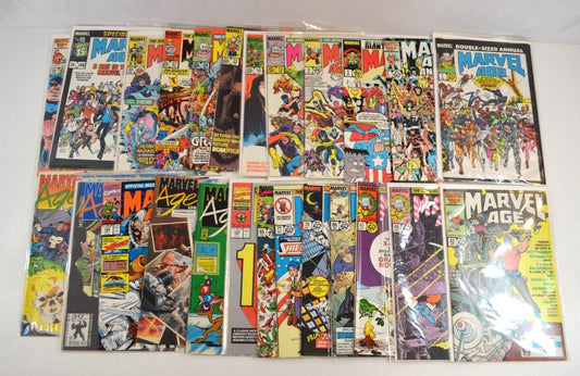 Marvel Age LOT 12 16 23 24 to 130 Incomplete Run Annuals 1 2 3 4 Comics VF