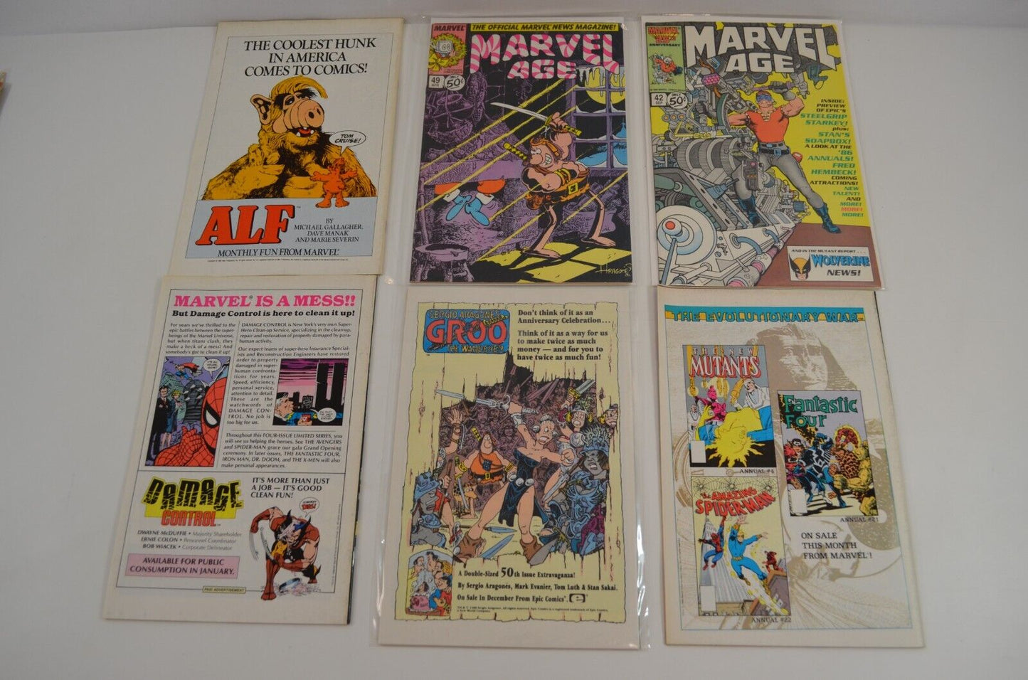 Marvel Age LOT 12 16 23 24 to 130 Incomplete Run Annuals 1 2 3 4 Comics VF