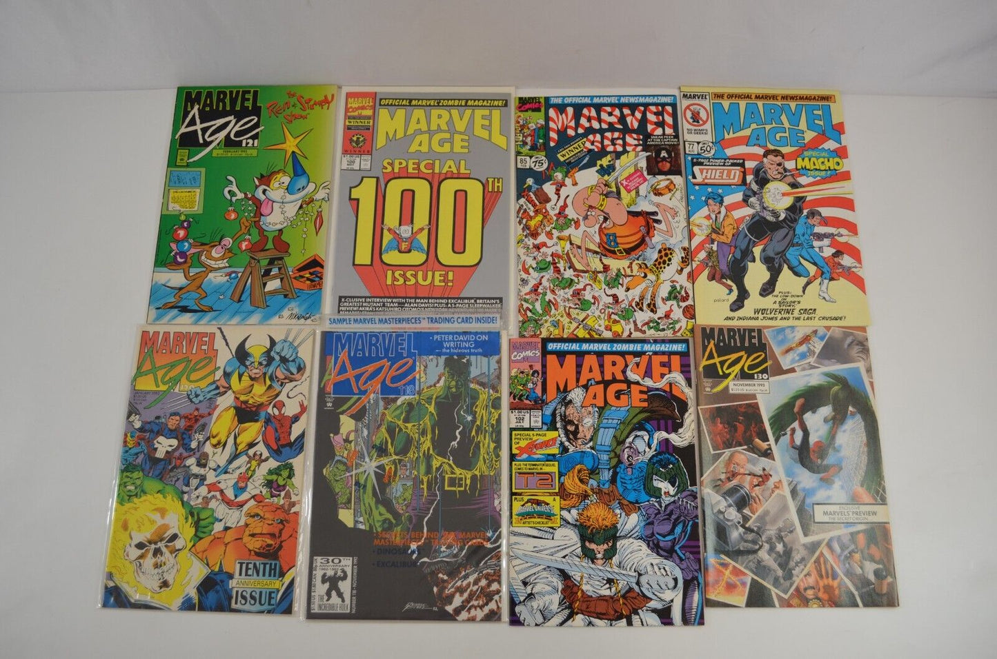 Marvel Age LOT 12 16 23 24 to 130 Incomplete Run Annuals 1 2 3 4 Comics VF