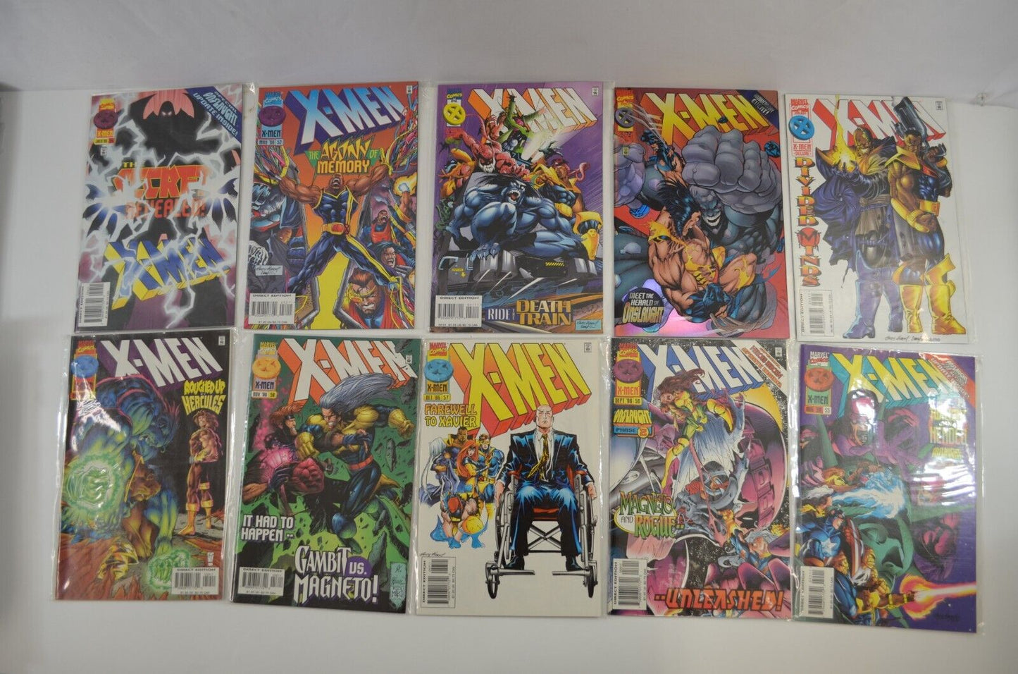 X-Men #1-3 5-17 19-22 24-30 40-42 48 50-99 101-109 Marvel Comic LOT VF to NM-