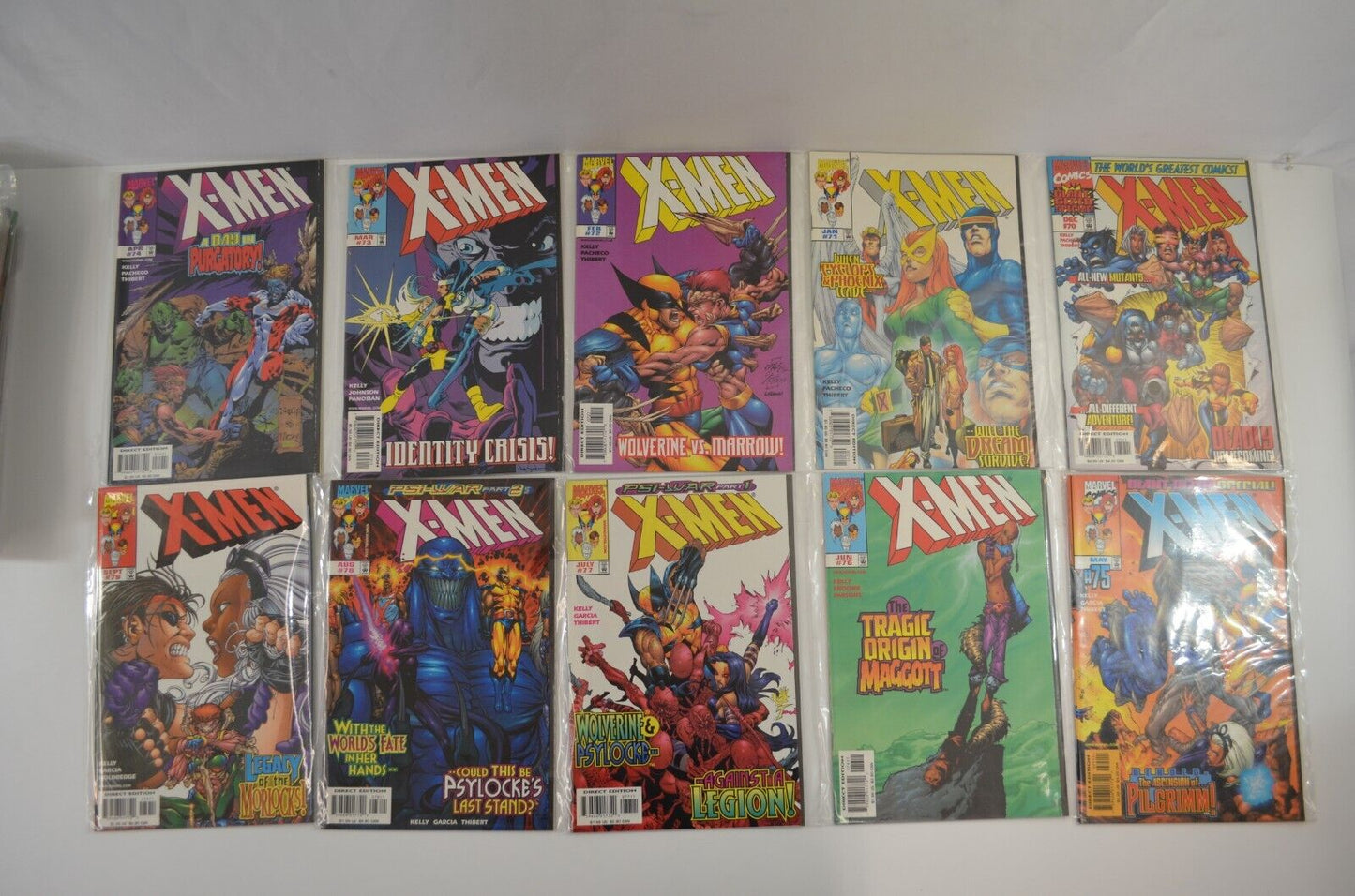 X-Men #1-3 5-17 19-22 24-30 40-42 48 50-99 101-109 Marvel Comic LOT VF to NM-