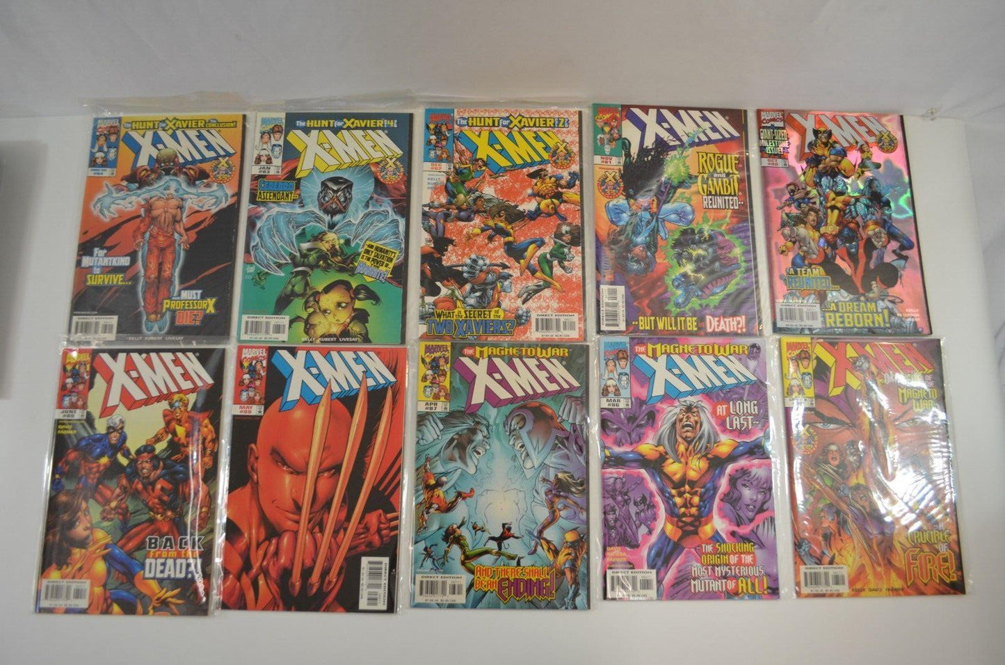 X-Men #1-3 5-17 19-22 24-30 40-42 48 50-99 101-109 Marvel Comic LOT VF to NM-