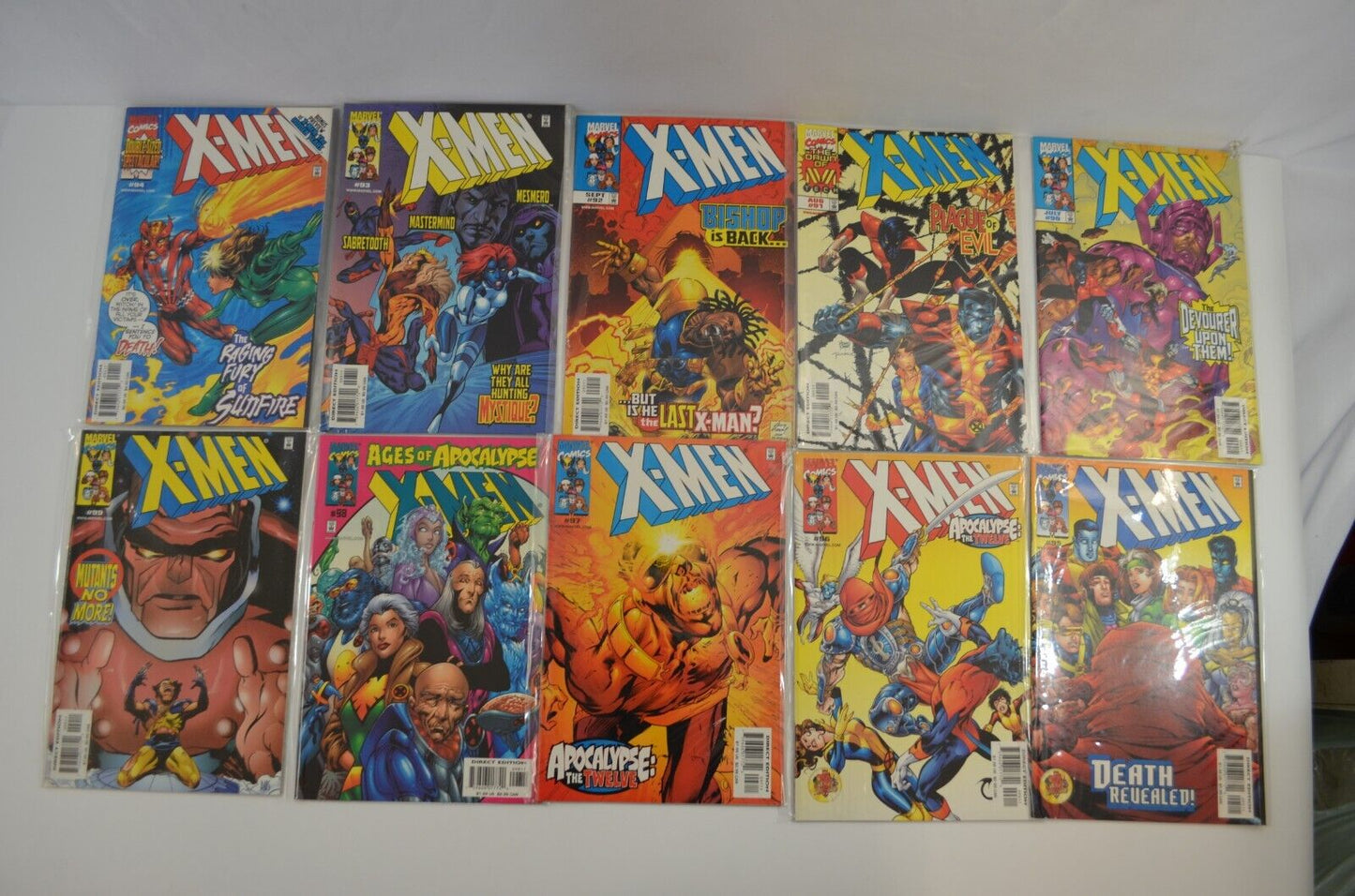 X-Men #1-3 5-17 19-22 24-30 40-42 48 50-99 101-109 Marvel Comic LOT VF to NM-