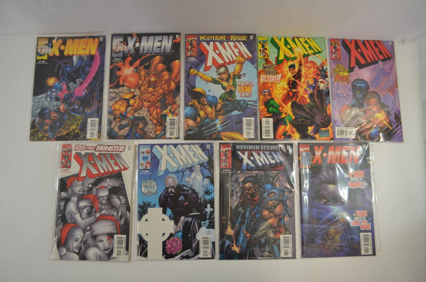 X-Men #1-3 5-17 19-22 24-30 40-42 48 50-99 101-109 Marvel Comic LOT VF to NM-