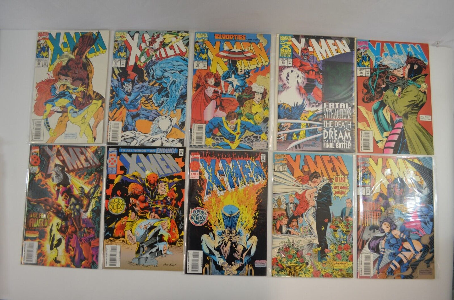 X-Men #1-3 5-17 19-22 24-30 40-42 48 50-99 101-109 Marvel Comic LOT VF to NM-