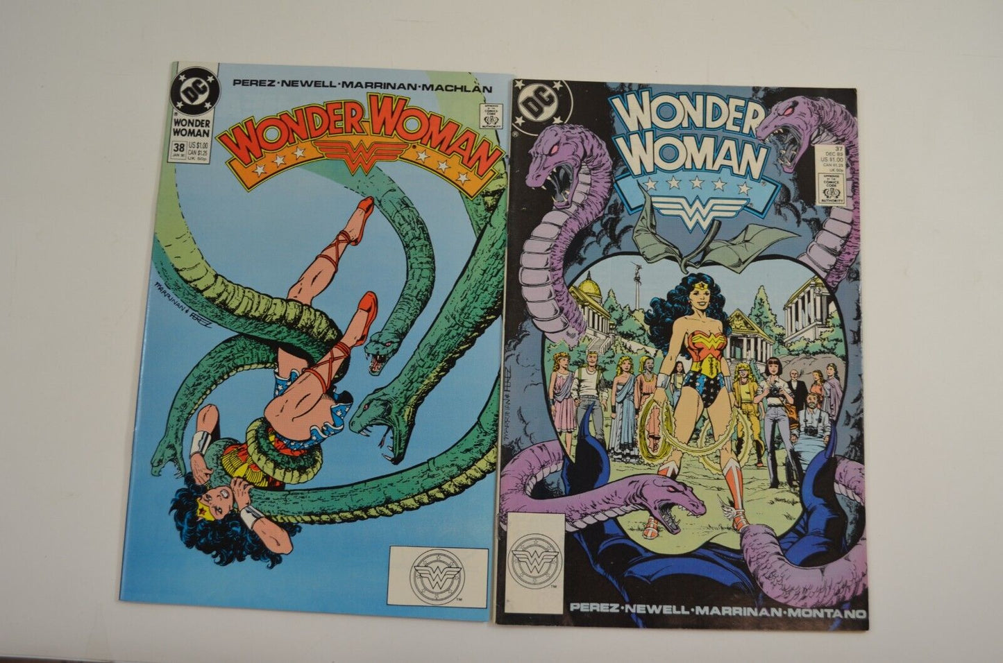 Wonder Woman #9 19 25 26 36-38 134 139 146 165 DC 1987-2001 Comic Book Lot of 11