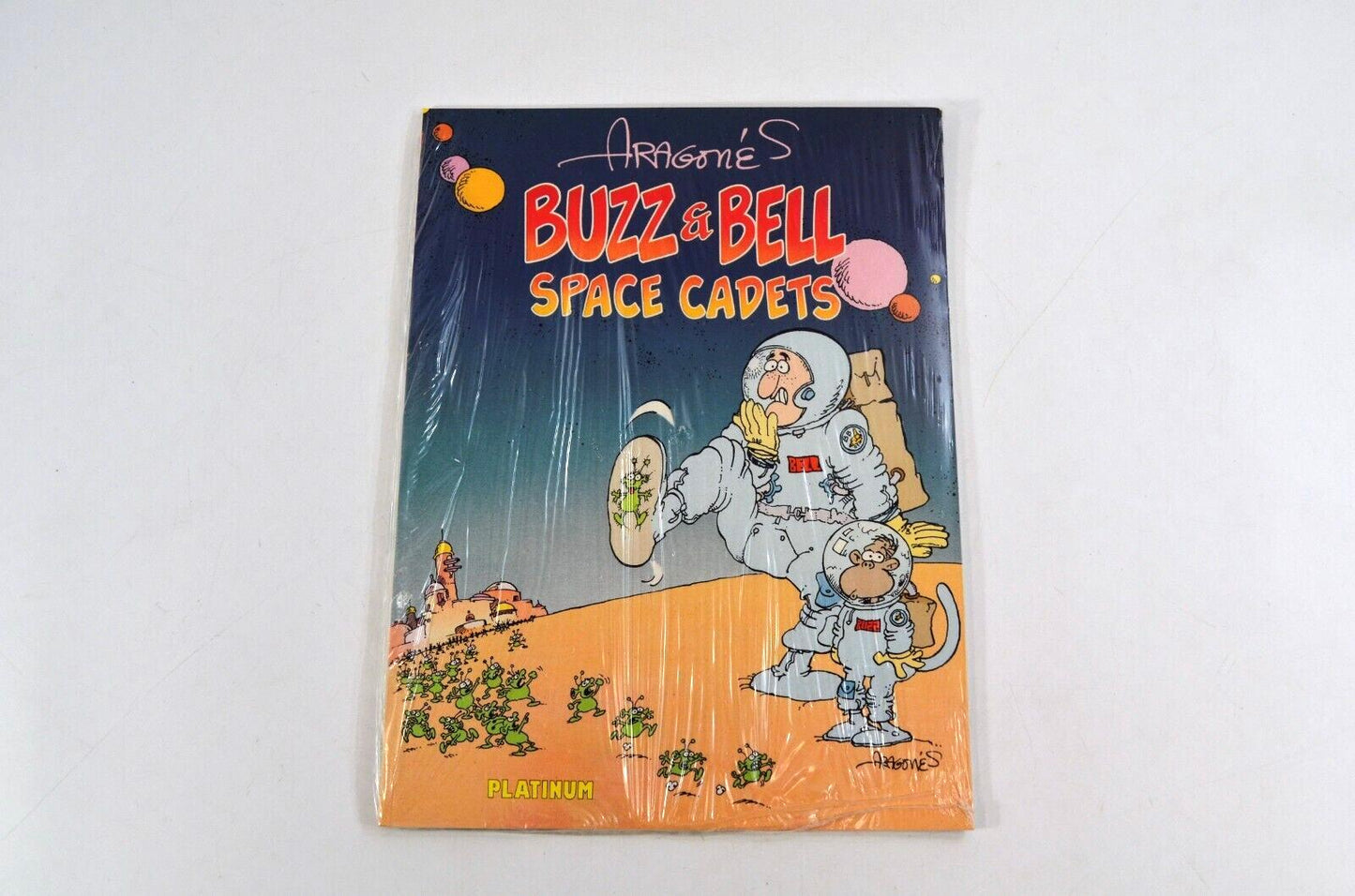 Aragone's Buzz & Bell Space Cadets Comic Book Platinum SC Factory Sealed NM