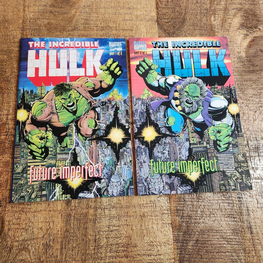 Incredible Hulk Future Imperfect Part 1 & 2 Complete Marvel Comics VF/NM 9.0