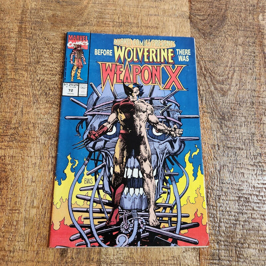 Marvel Comics Presents #72 Before Wolverine Weapon X Logan 1991 FN/VF 7.0