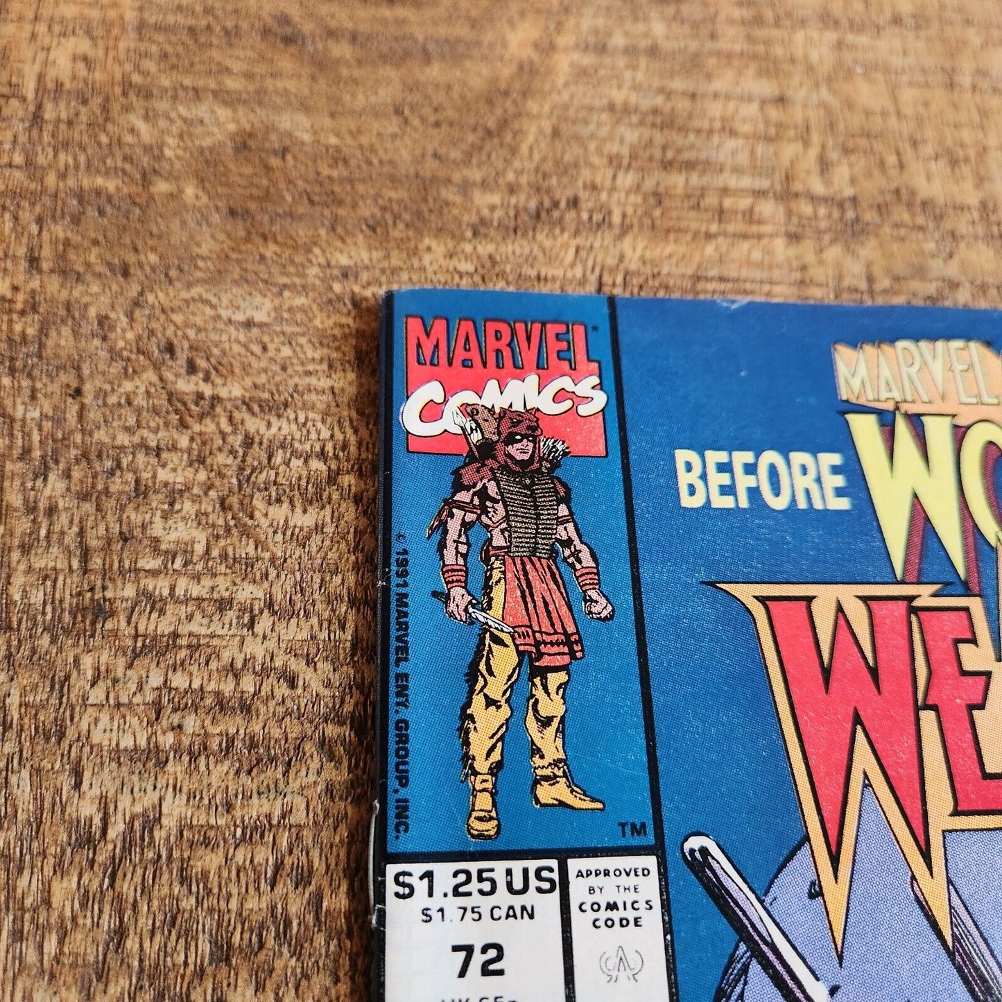 Marvel Comics Presents #72 Before Wolverine Weapon X Logan 1991 FN/VF 7.0