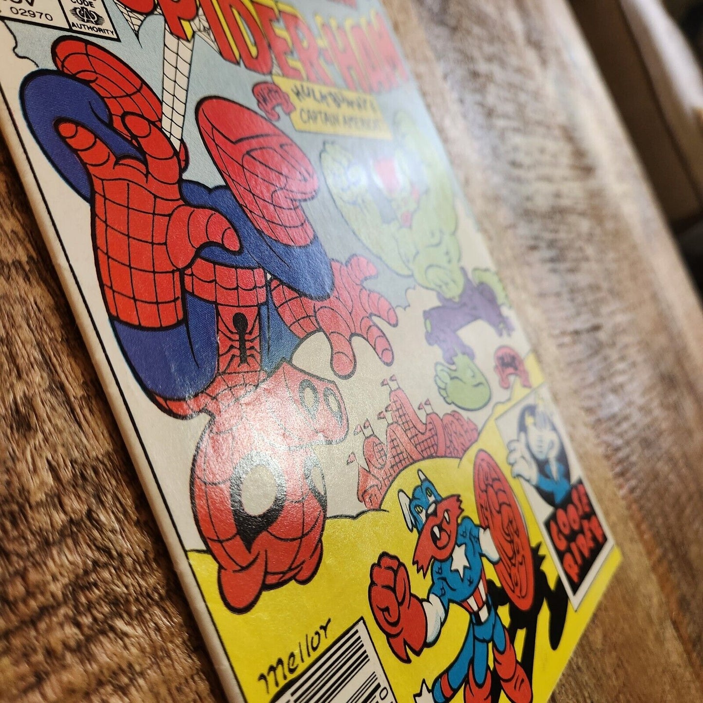 Marvel Tails Peter Porker #1 Canadian Newsstand Edition Comic Book 1983 VF 8.0