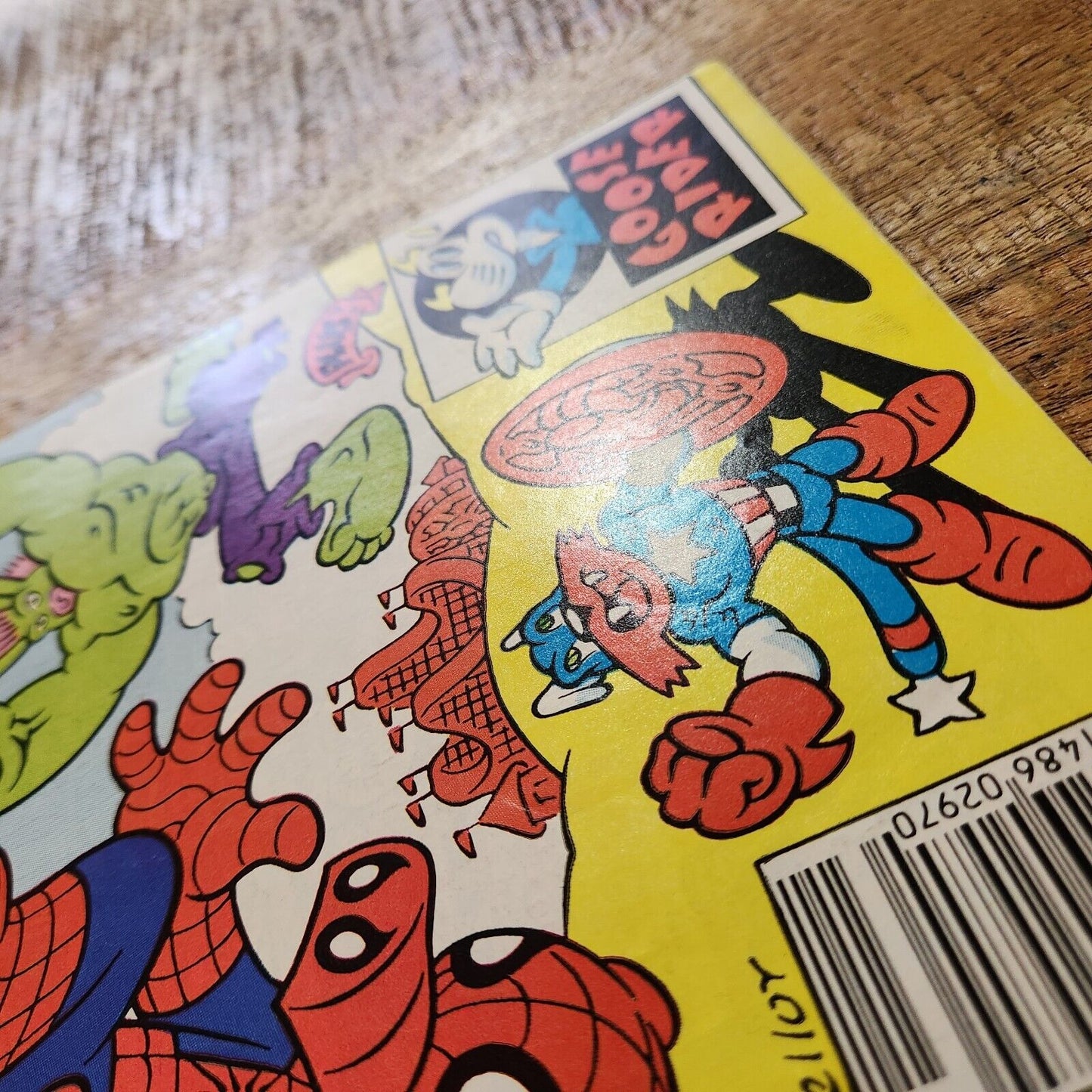Marvel Tails Peter Porker #1 Canadian Newsstand Edition Comic Book 1983 VF 8.0