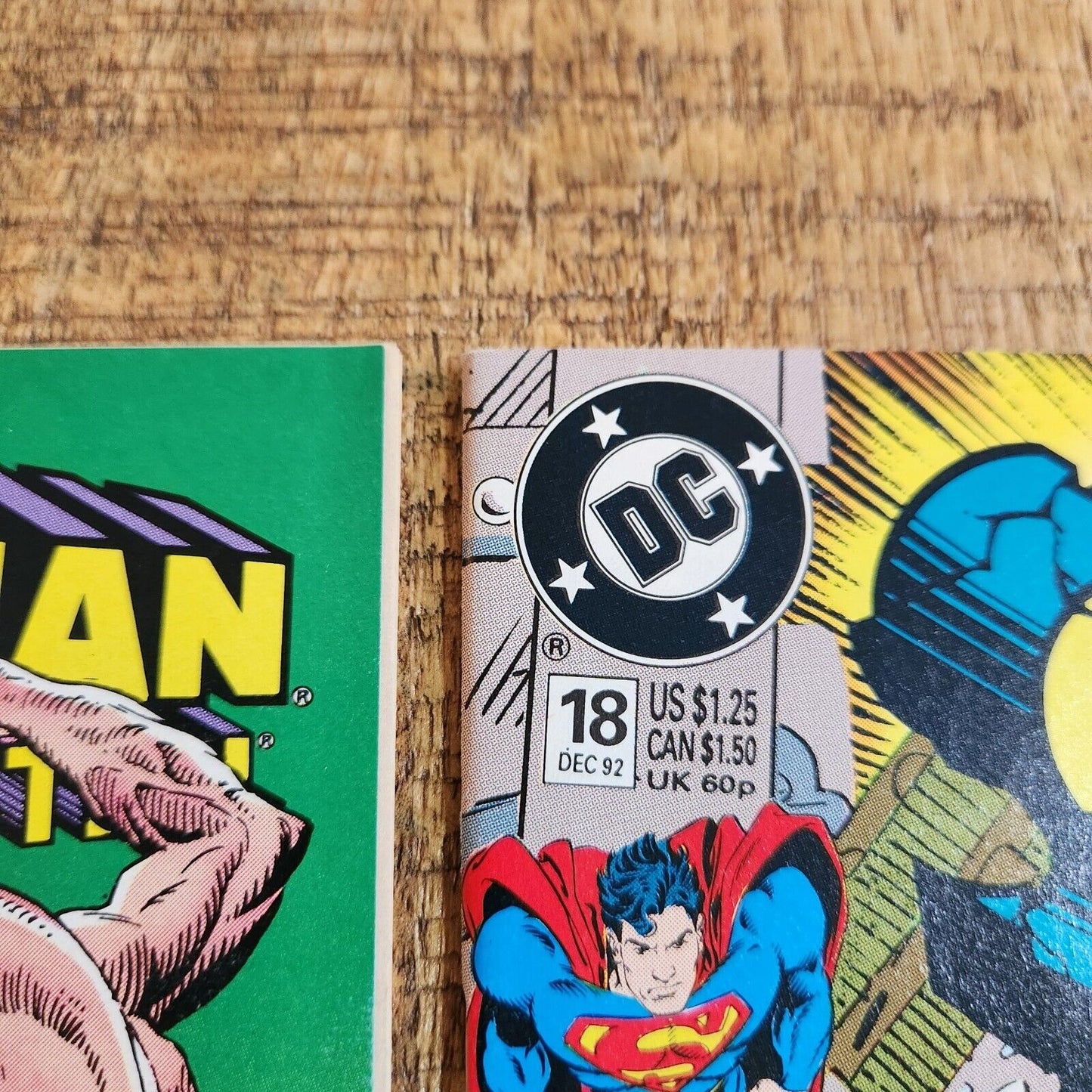 Superman Man of Steel #17 18 DC Comics 1992 Doomsday 1st App NM- 9.2