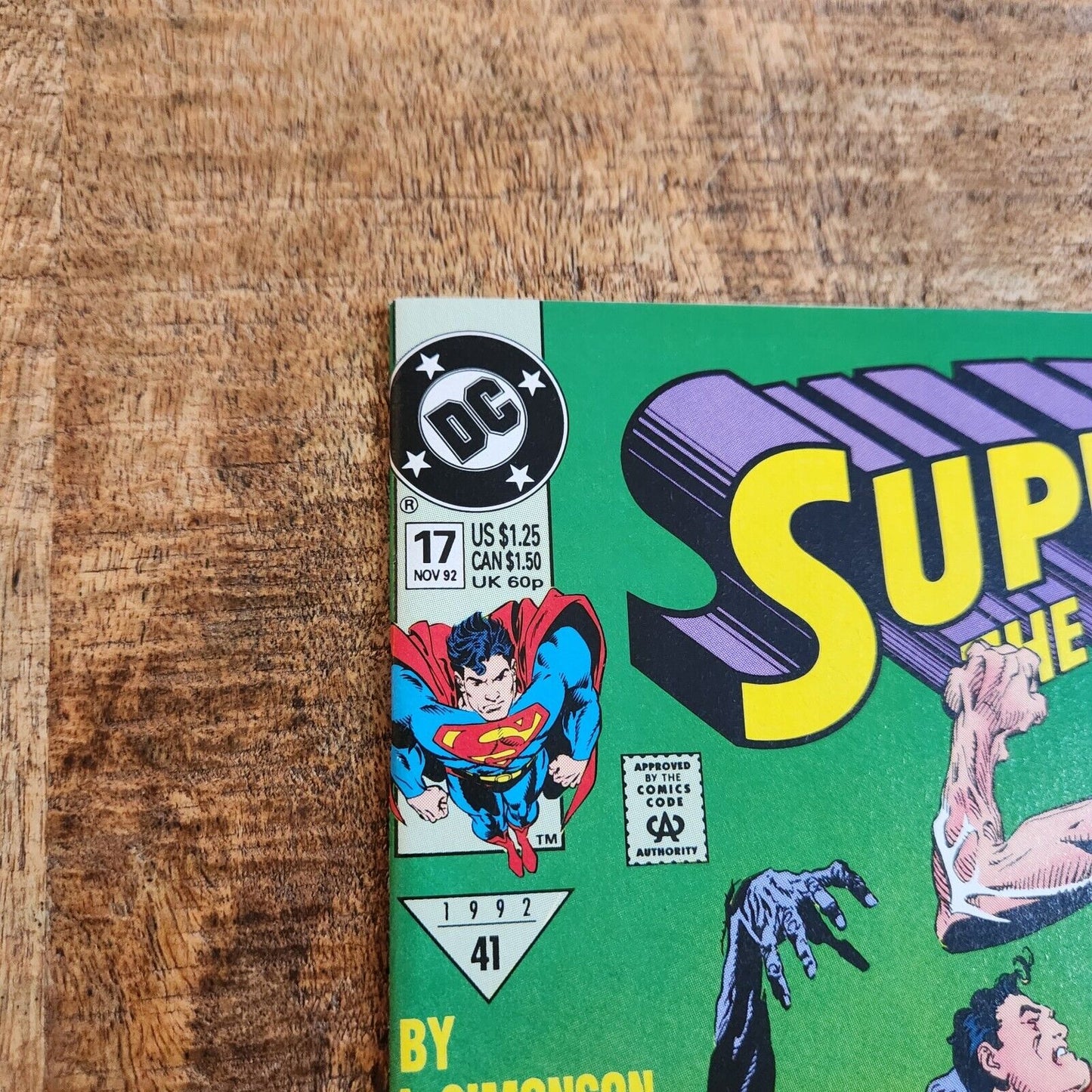 Superman Man of Steel #17 18 DC Comics 1992 Doomsday 1st App NM- 9.2