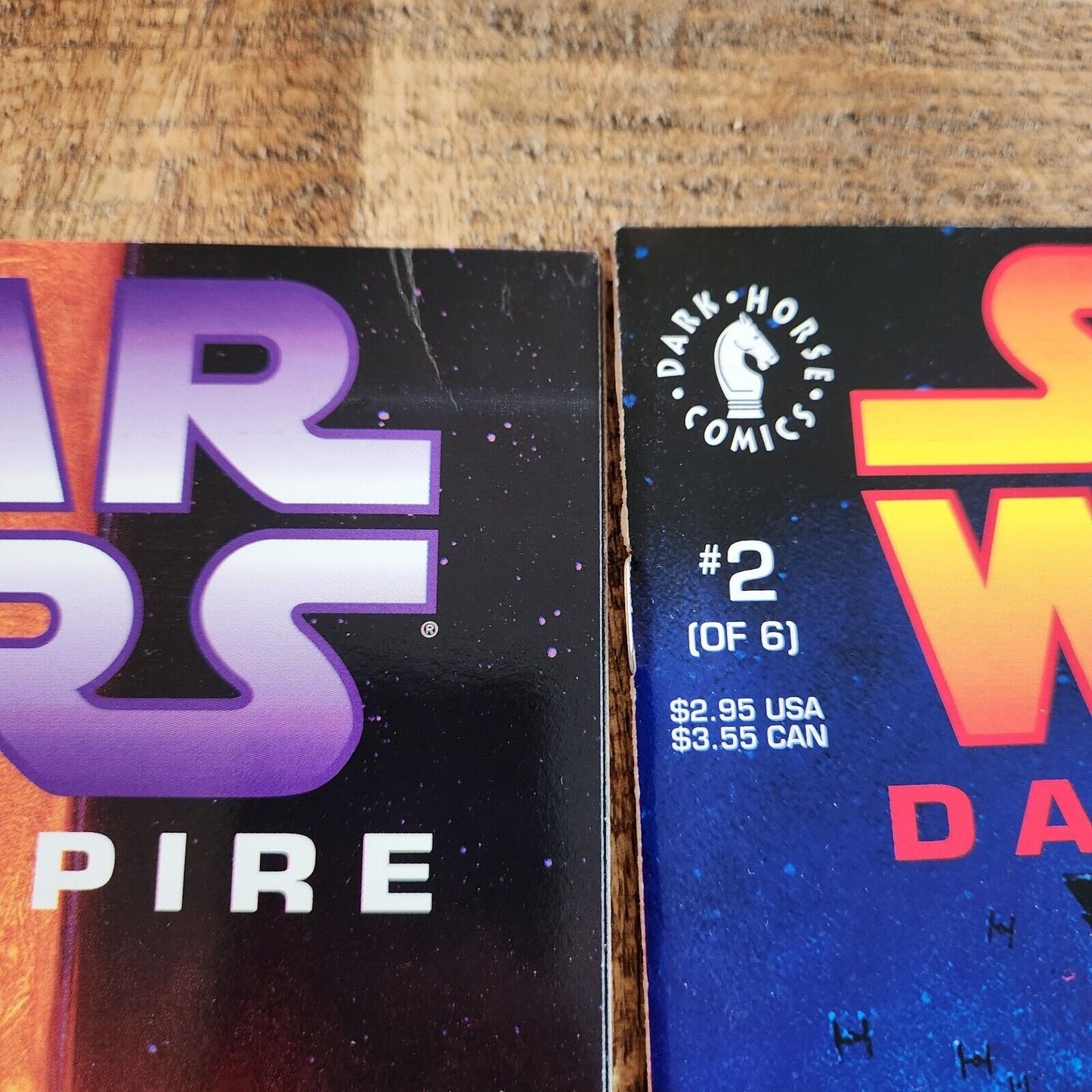 Star Wars Dark Empire #1-6 Dark Horse Comics Complete Series Full Run VF 8.0